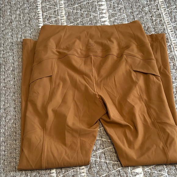Calia by Carrie Underwood Rust M Leggings - Picture 5 of 6